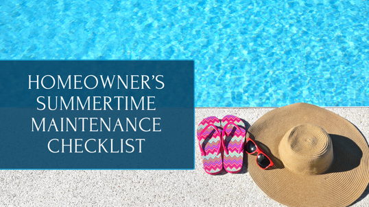 Summertime Checklist