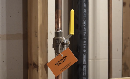 main water shut-off