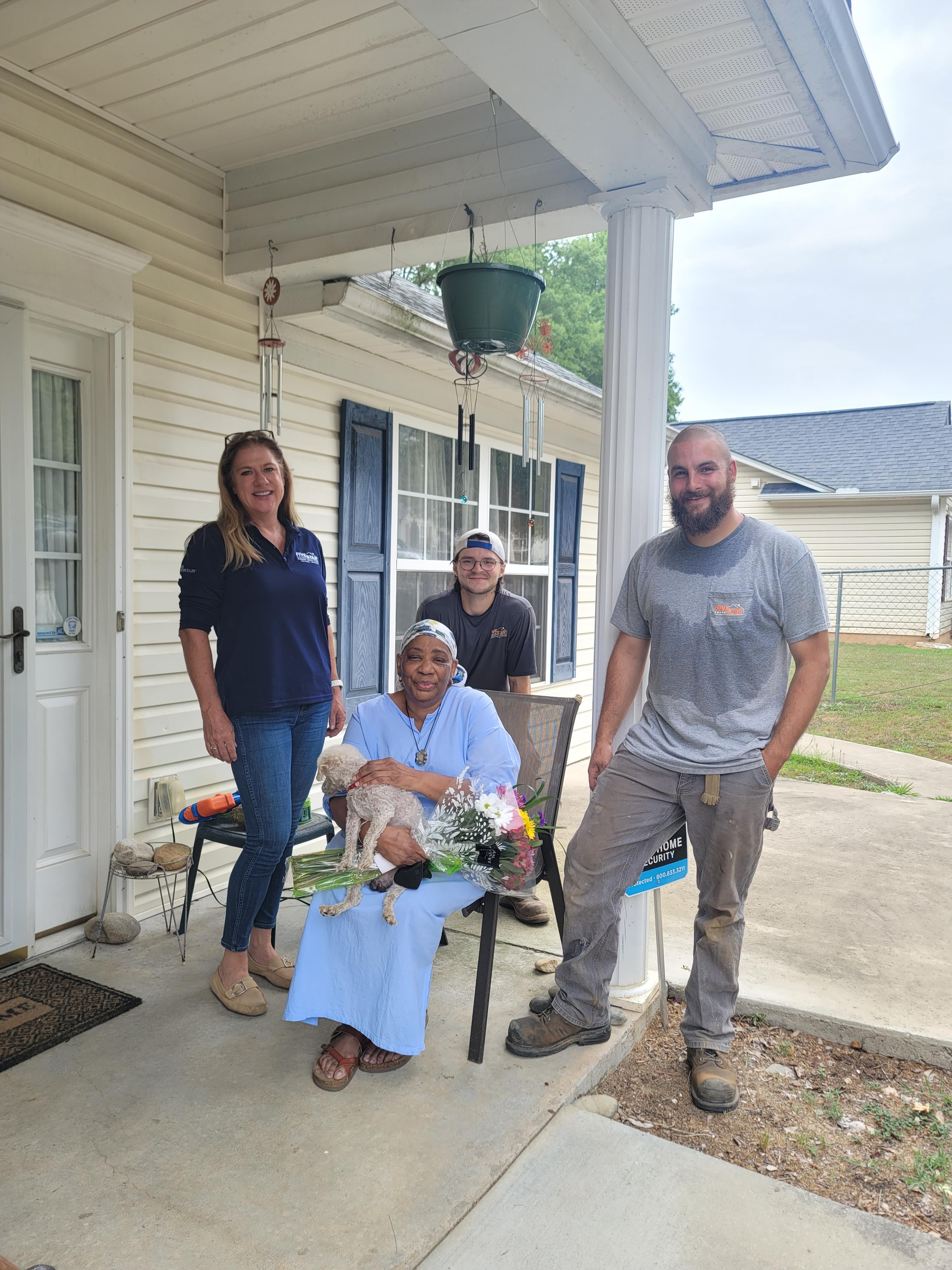 Five Star Plumbing, Heating, Cooling u0026 Electrical Helps Senior Citizen With  Free Air Conditioning System During Summer Heat